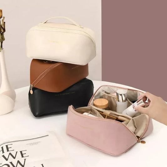 Classy Premium Leather Cosmetic Bag