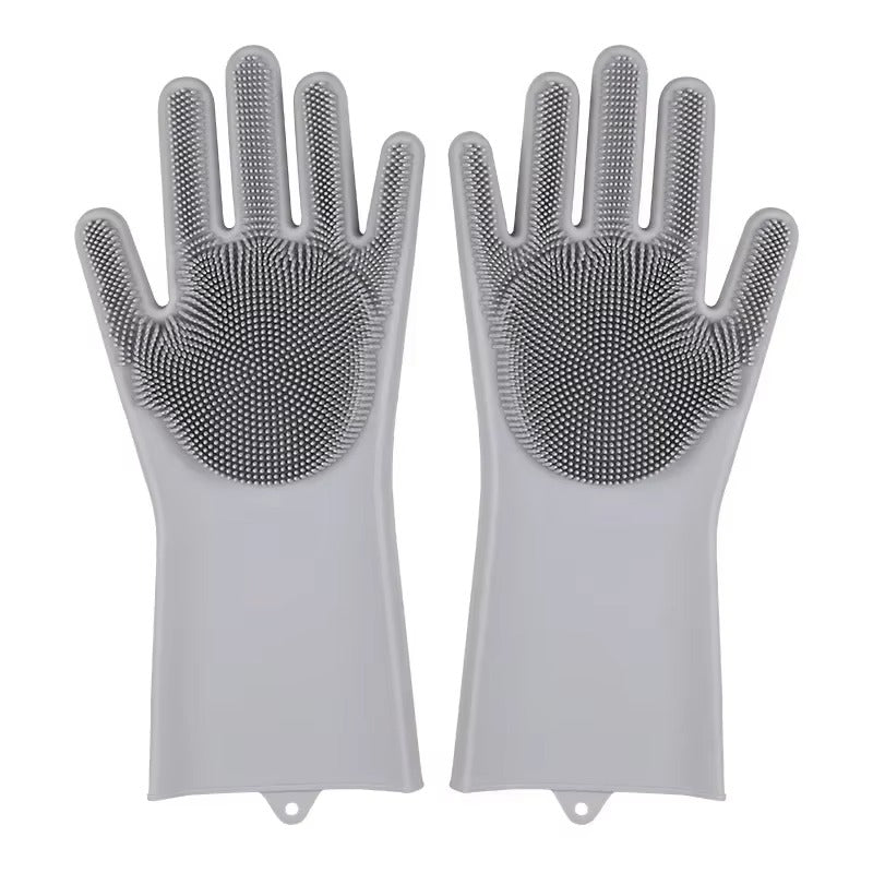 Scrub Shield Silicone Dishwashing Gloves