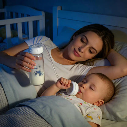 Hands Free Baby Feeding Bottle - 240ML
