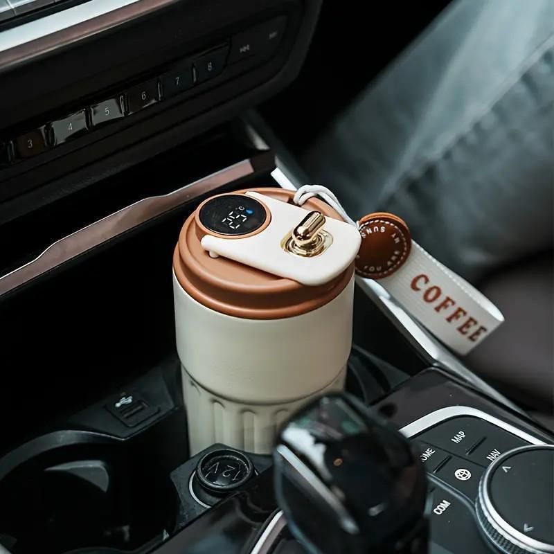 450ML Stainless Steel LED Temperature Display Coffee Cup