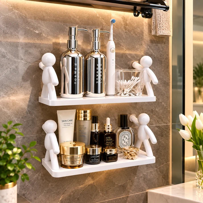 Wall Mounted Storage Shelf Organizer