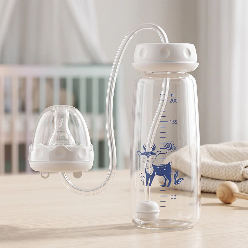 Hands Free Baby Feeding Bottle - 240ML