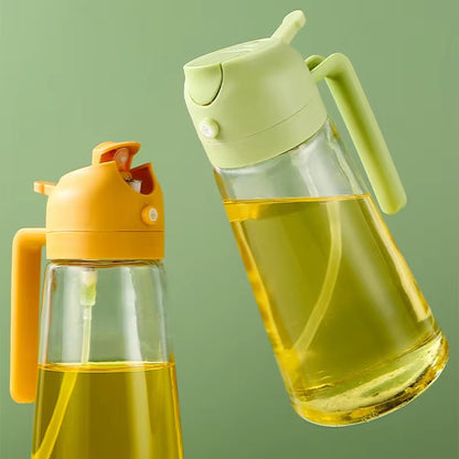 🌟 Imported™ 2-in-1 Glass Oil Sprayer & Dispenser