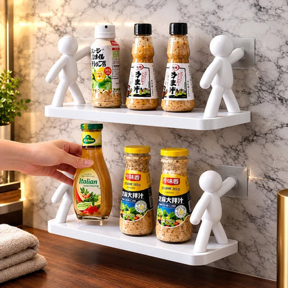 Wall Mounted Storage Shelf Organizer