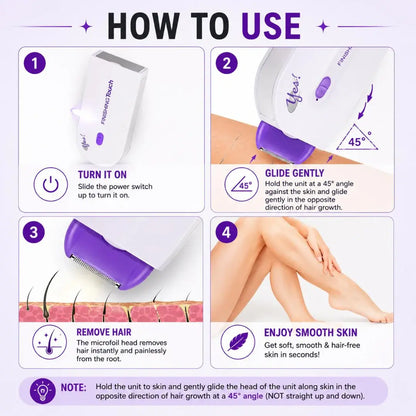 Yes Face & Body Pain-Free Hair Remover
