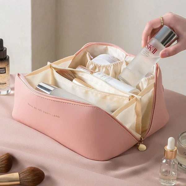 Classy Premium Leather Cosmetic Bag