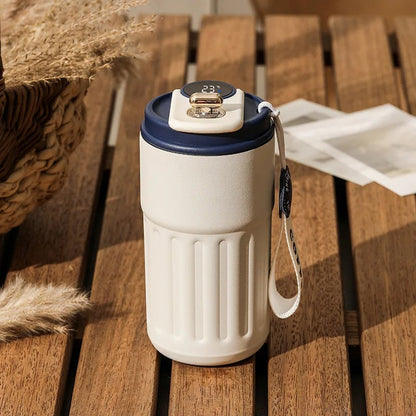 450ML Stainless Steel LED Temperature Display Coffee Cup