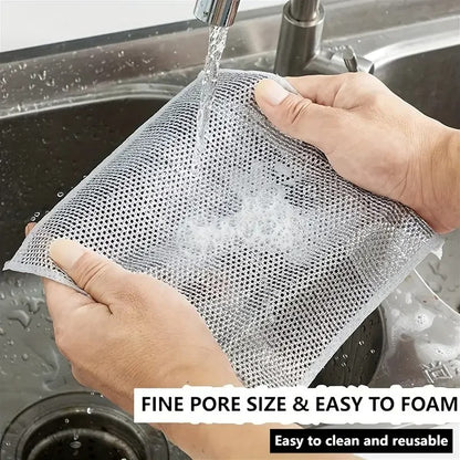 Steel Wire Cleaning Cloth 10pcs