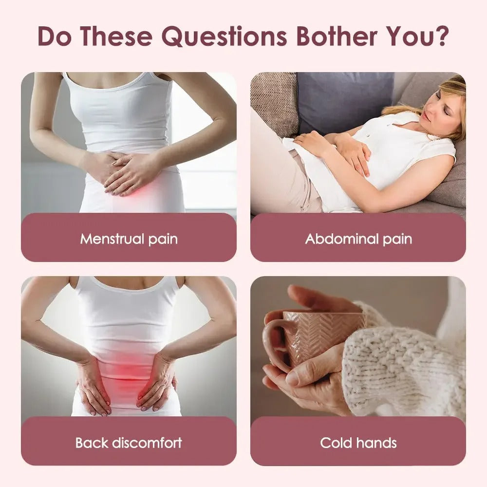 Electric Heating Pad - Period Abdominal Massage Belt