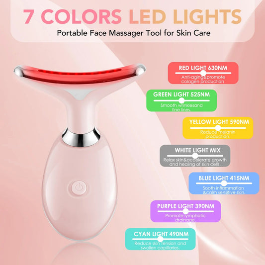 Facial Neck Beauty Face Lifting Device - Microcurrent Face Massager