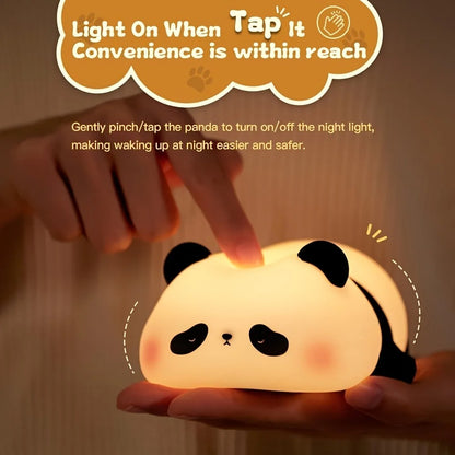 Panda Glow Rechargeable Night Light