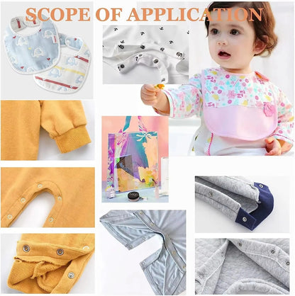 Snap Craft Metal Snap Buttons Set