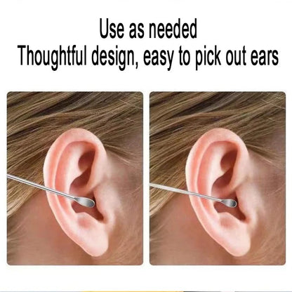 Ear 6-Piece Stainless Steel Ear Pick Cleaning Kit