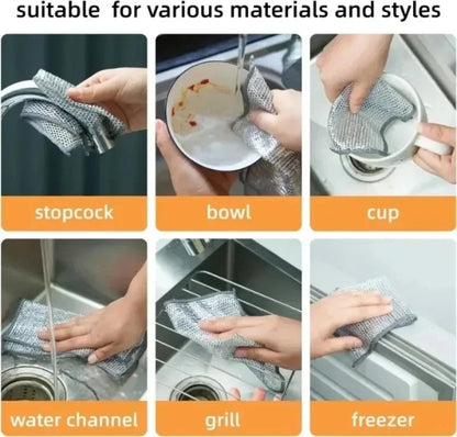 Steel Wire Cleaning Cloth 10pcs