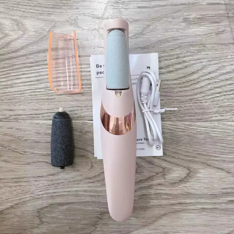 SmoothStep Electric Callus Remover – Rechargeable Foot File for Soft Heels
