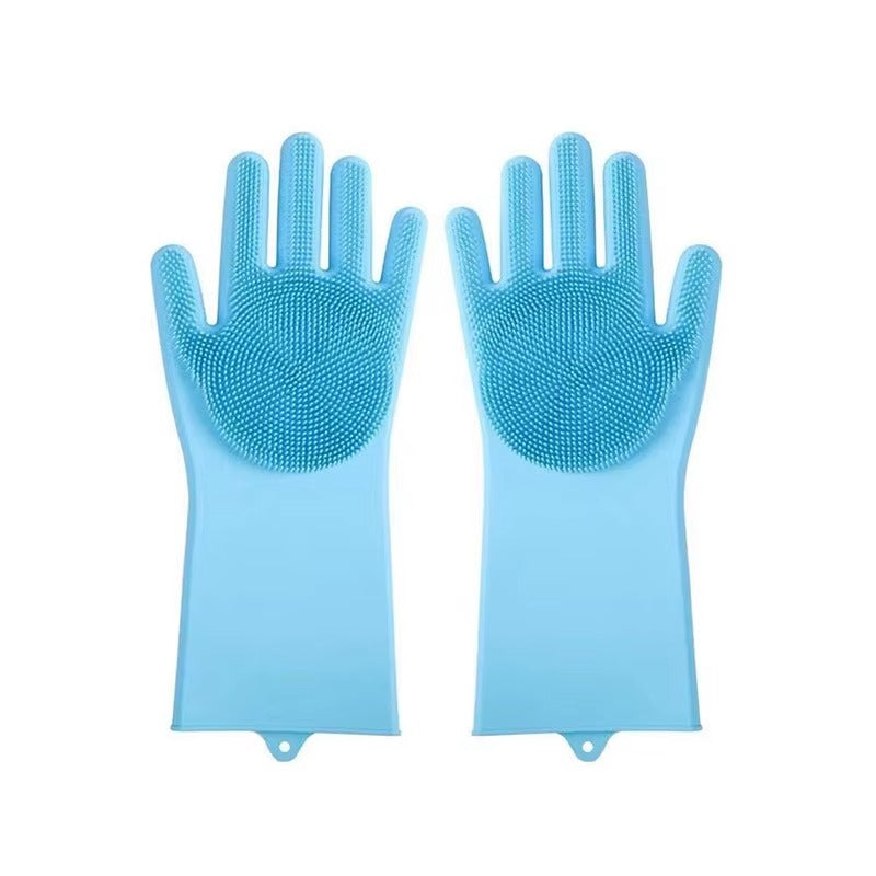 Scrub Shield Silicone Dishwashing Gloves