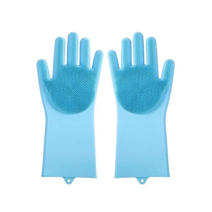 Scrub Shield Silicone Dishwashing Gloves