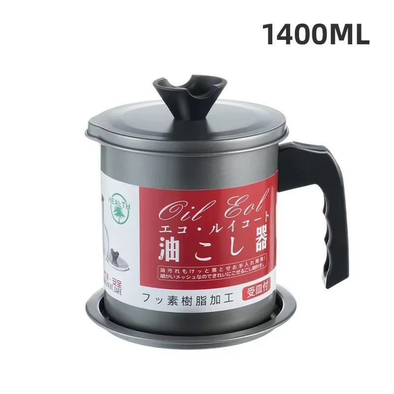 Fine Mesh Oil Strainer Pot