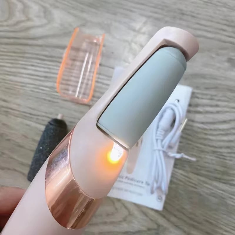 SmoothStep Electric Callus Remover – Rechargeable Foot File for Soft Heels