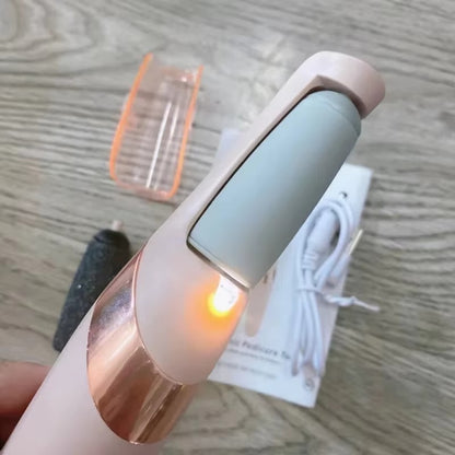 SmoothStep Electric Callus Remover – Rechargeable Foot File for Soft Heels