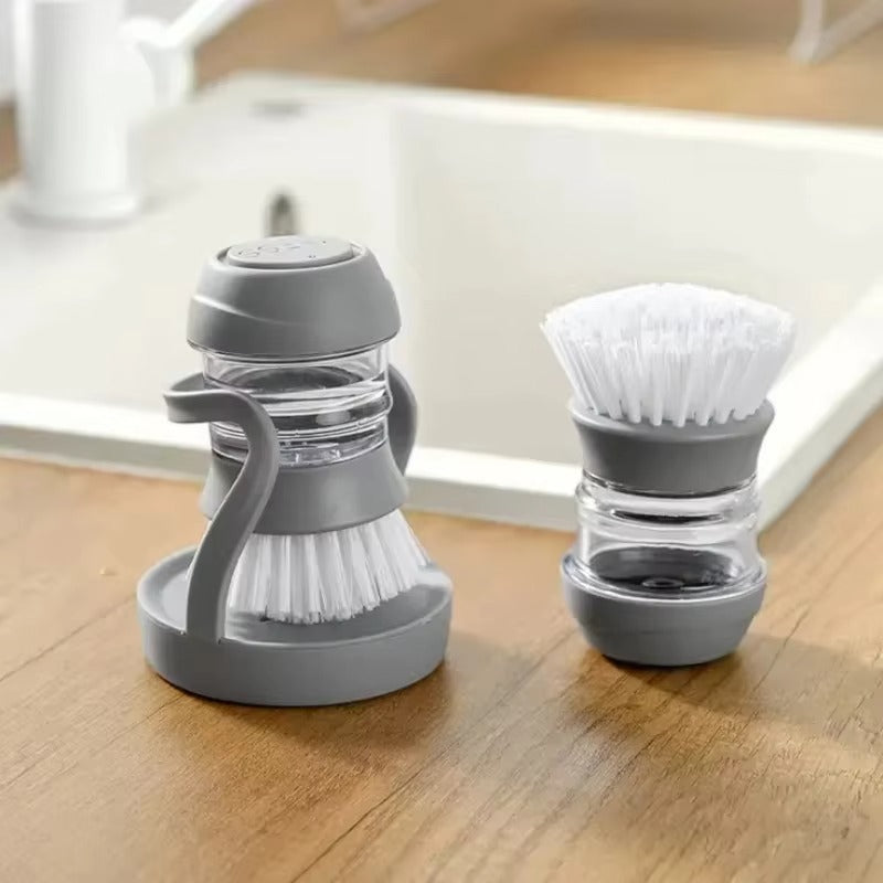 SoapScrub Pro Dish Brush with Soap Dispenser
