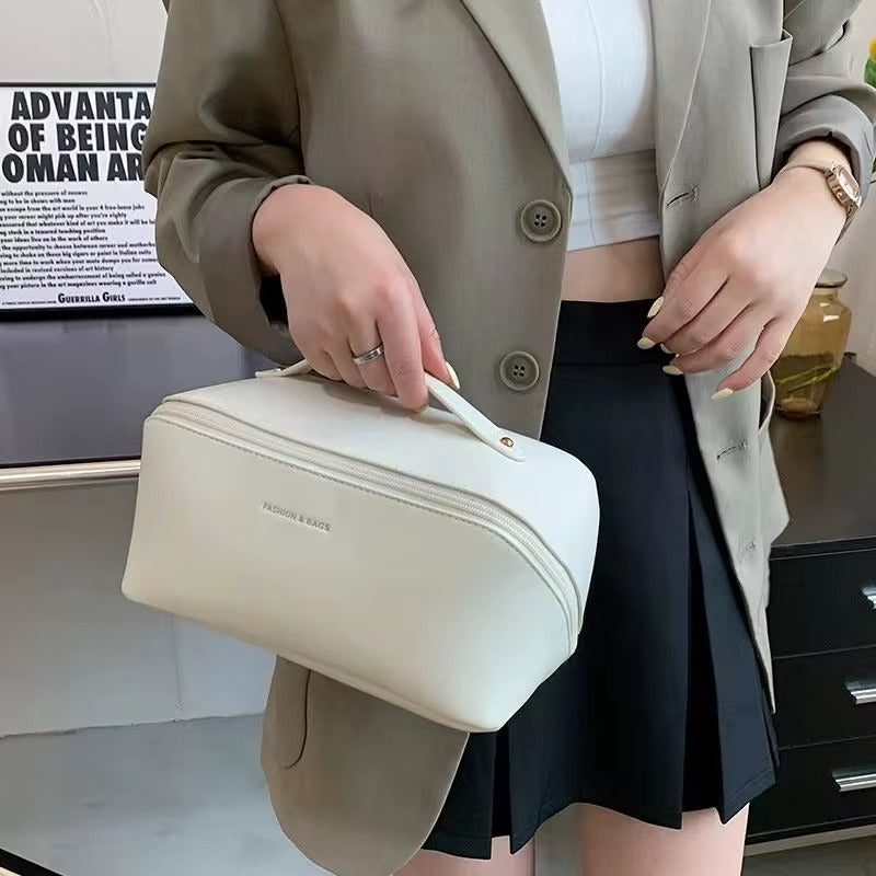 Classy Premium Leather Cosmetic Bag