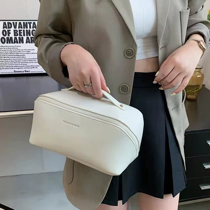 Classy Premium Leather Cosmetic Bag