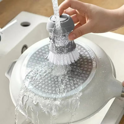 SoapScrub Pro Dish Brush with Soap Dispenser