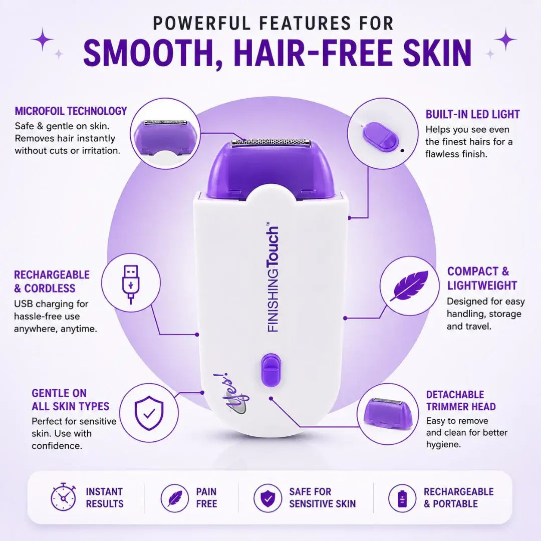 Yes Face & Body Pain-Free Hair Remover